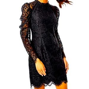 NWT Lilly Pulitzer Black Lace Dress